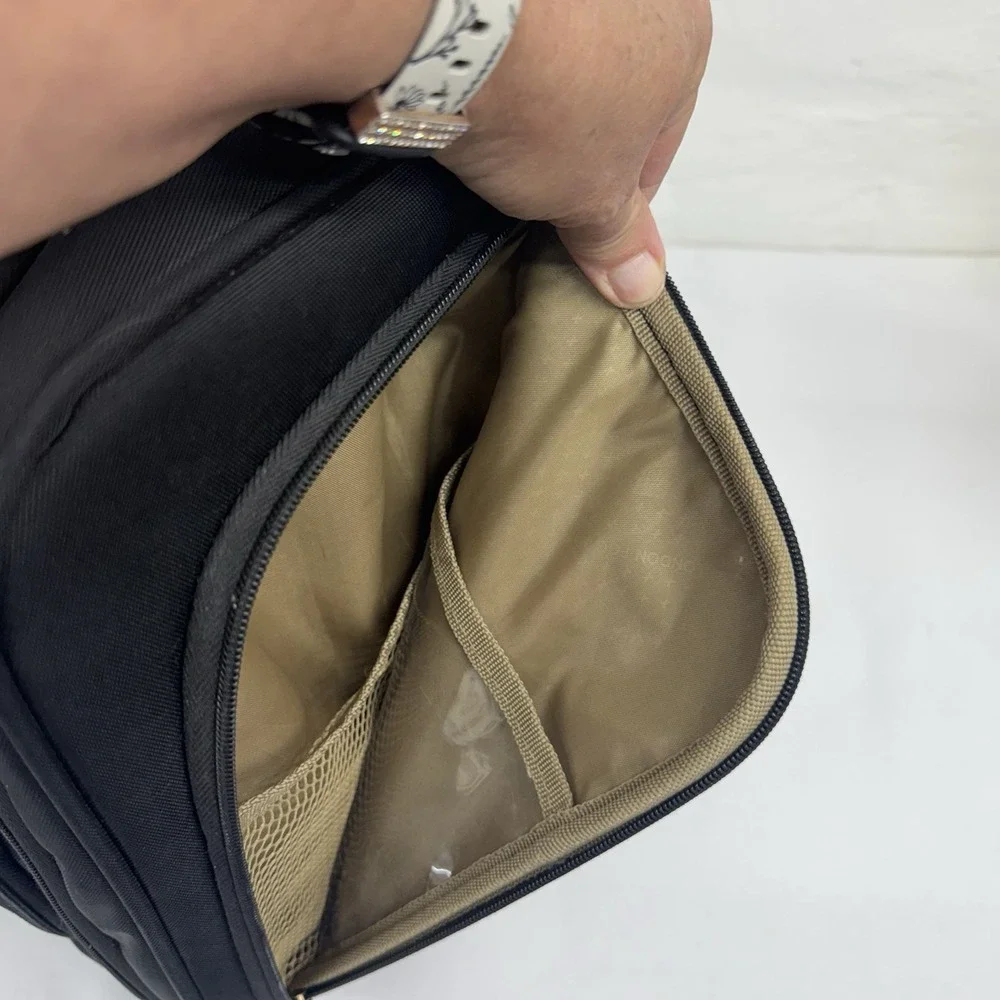 London Fog Under Seat Carry-On Travel Luggage Bag 15inch Rolling Bag